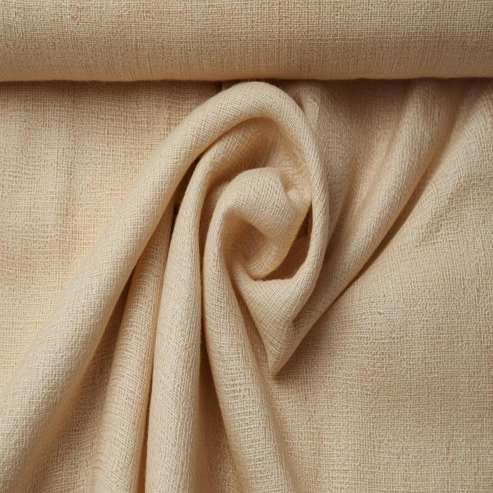 Kora Tussar Silk Fabric, Raw Unprocessed Silk for Dyeing, Printing & Designer Garments