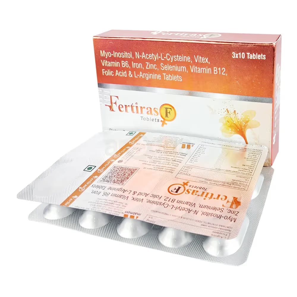 Fertiras F Tablets - Ingredients: Myo-inositol