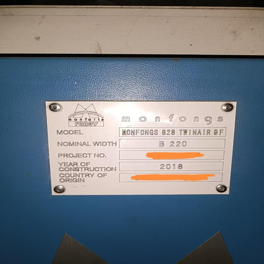 Monfongs stenter for sale