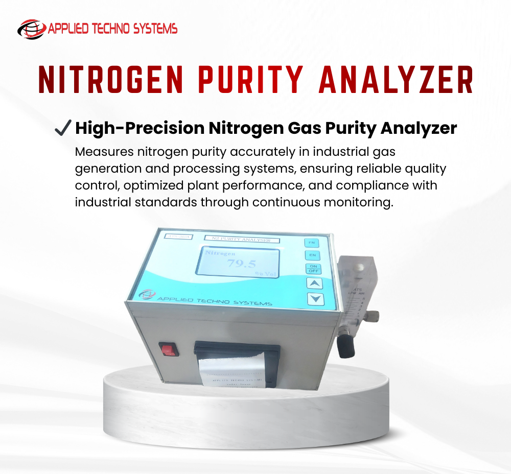 Handheld Nitrogen Purity Analyser - Accuracy: +/-2 %