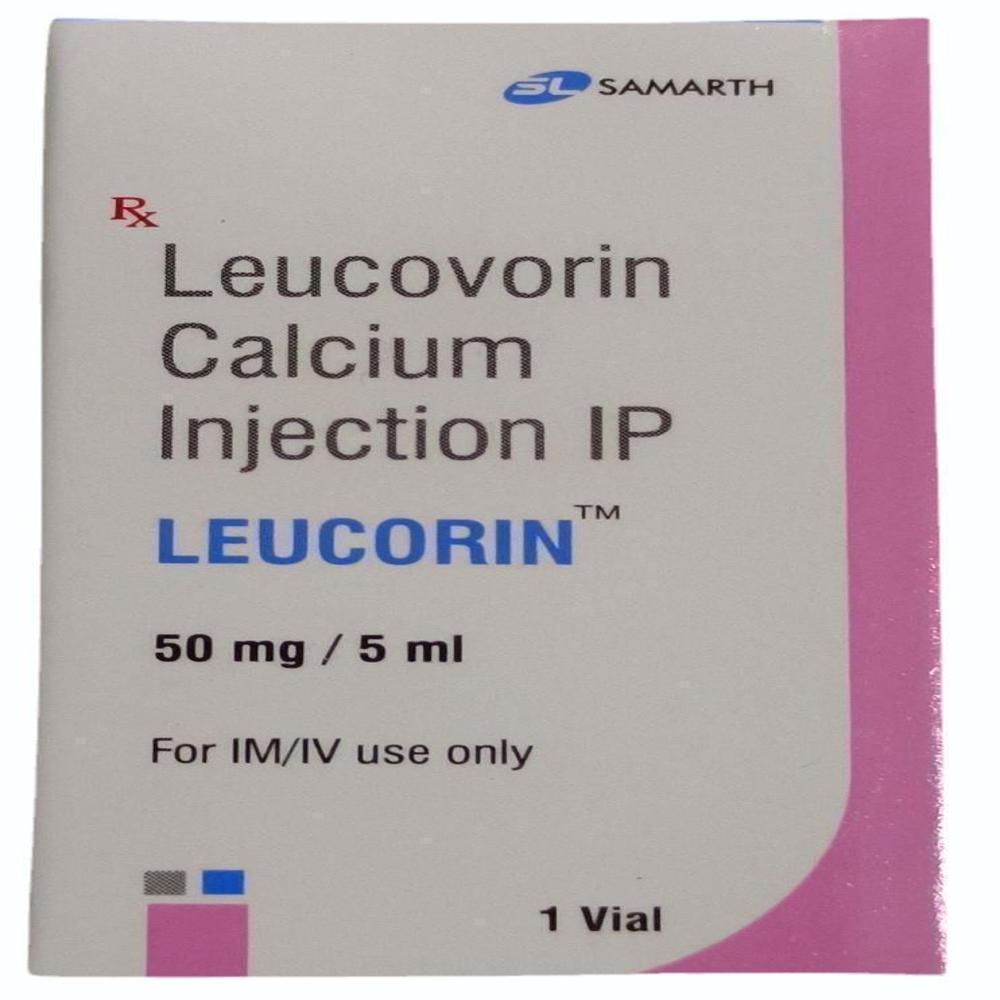 Leucorin 50 mg Injection, Leucovorin Calcium Chemotherapy Support Medicine
