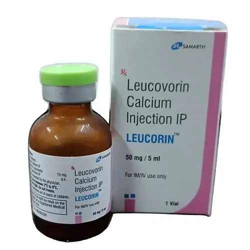 Leucorin 50 mg Injection, Leucovorin Calcium Chemotherapy Support Medicine