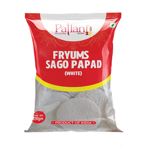 White Sago Papad