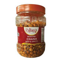 Roasted Chana Hot N Spicy - Roasted Chickpeas 200g, Golden Brown | High Protein, Low Fat, Crispy Texture, Vegan