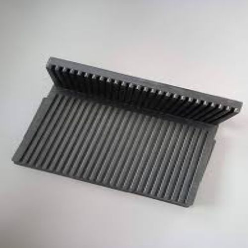 L Type Pcb Rack - Color: Black