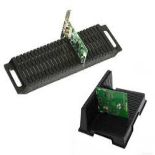 L Type Pcb Rack - Color: Black