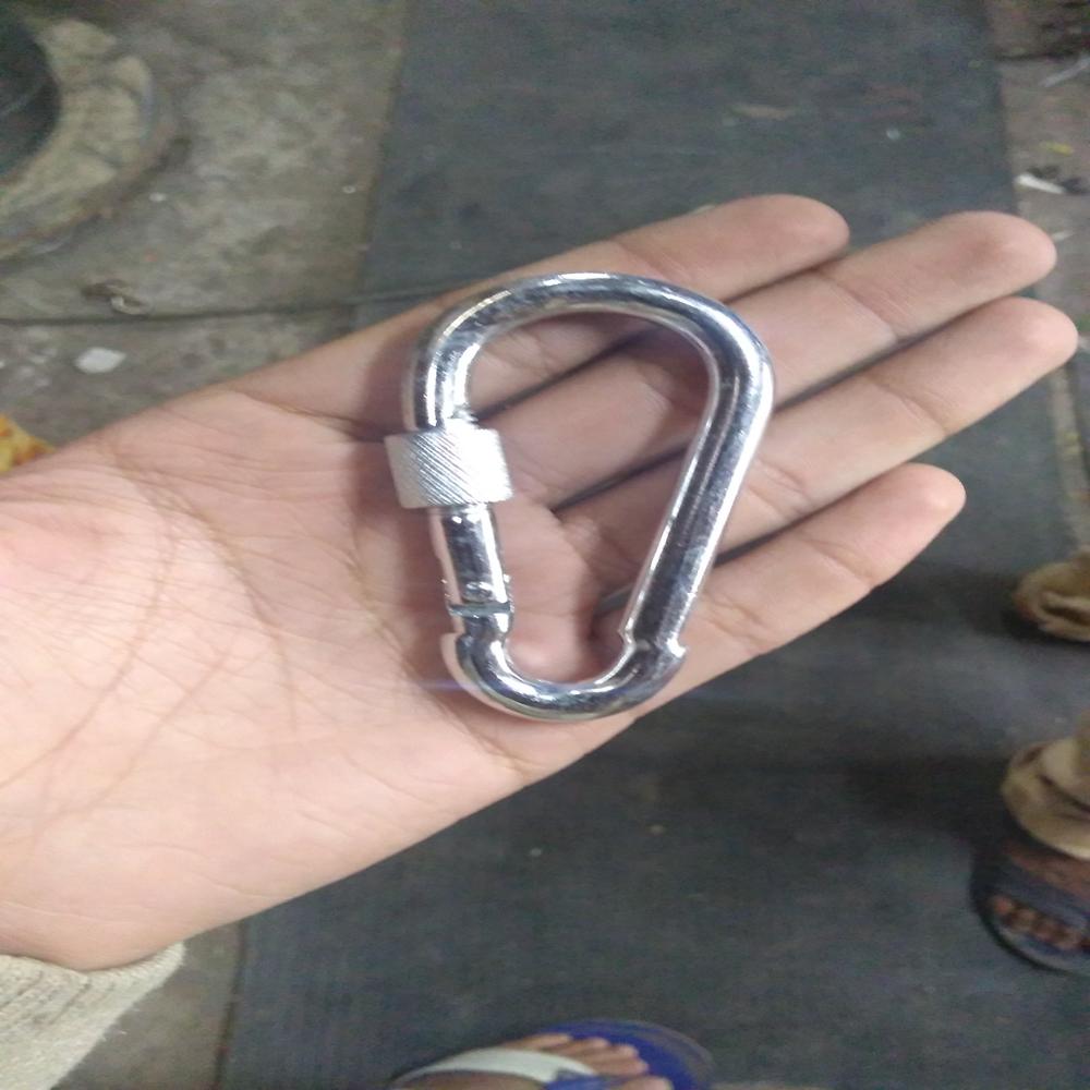 Snap Hook Galvanised - Available Sizes 4x40mm To 12x120mm | Silver Color, Suitable For Industrial Applications