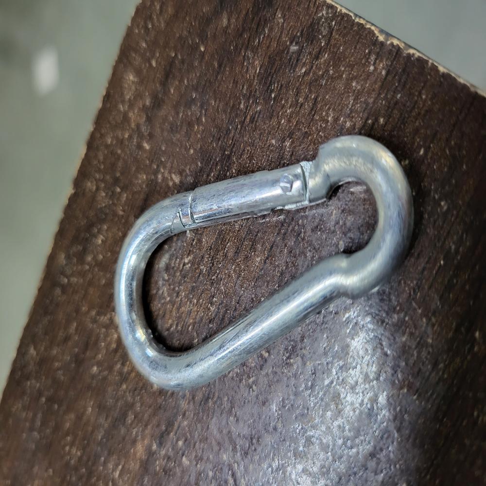 Snap Hook Galvanised - Available Sizes 4x40mm To 12x120mm | Silver Color, Suitable For Industrial Applications