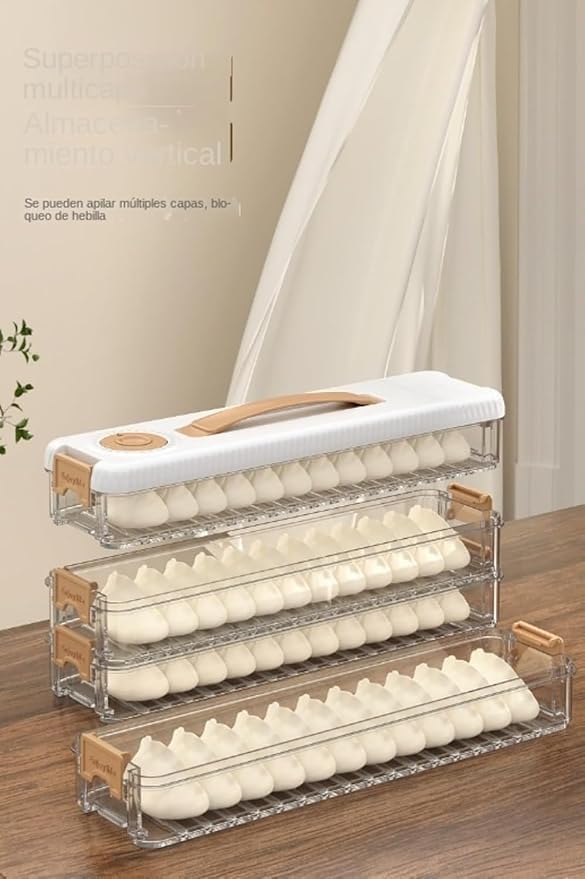 Multi-Layer Food Storage Containers with Lids