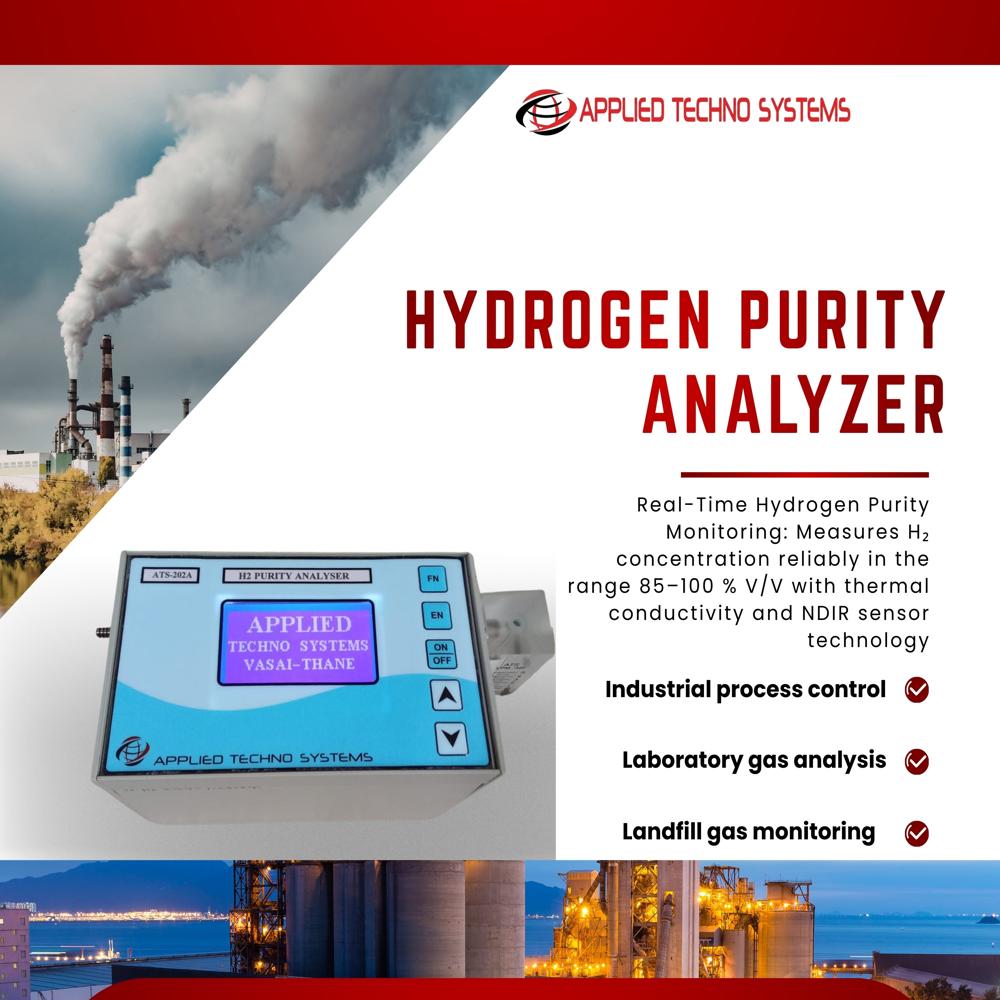 Handheld H2 Purity Analyzer - Accuracy: +/-2  %