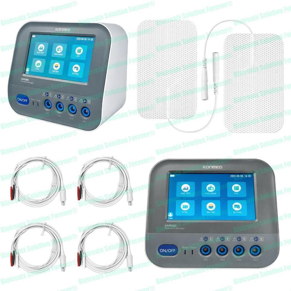 Konmed KM-560 4 Channel Biofeedback System for Therapy