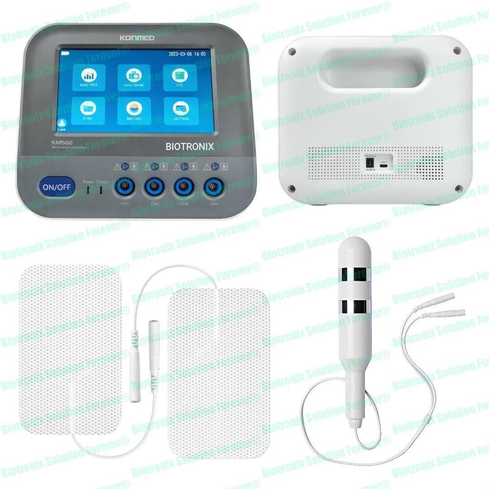 Konmed KM-560 4 Channel Biofeedback System for Therapy
