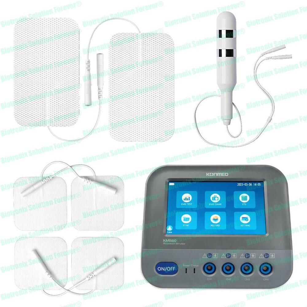 Konmed KM-560 4 Channel Biofeedback System for Therapy