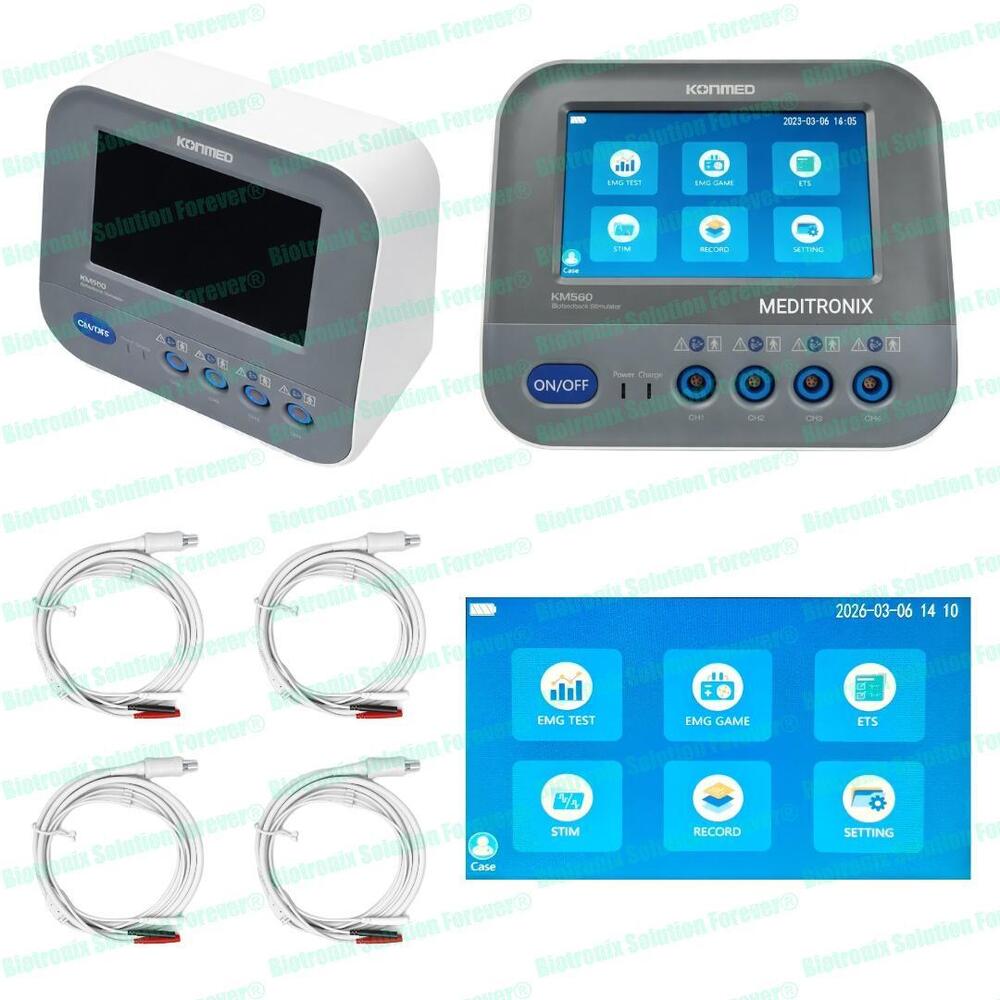 Konmed KM-560 4 Channel Biofeedback System for Therapy