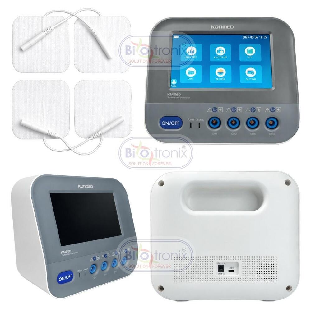Konmed KM-560 Physiotherapy Biofeedback Device with Gaming