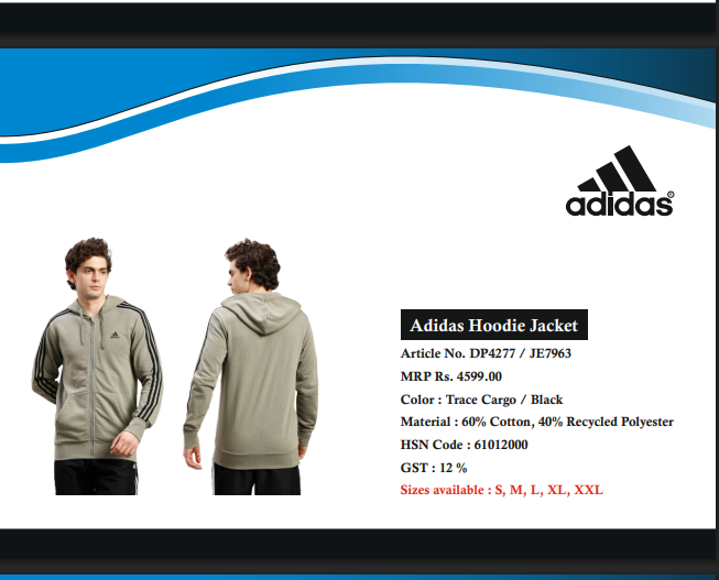 Adidas Hoodie Jacket