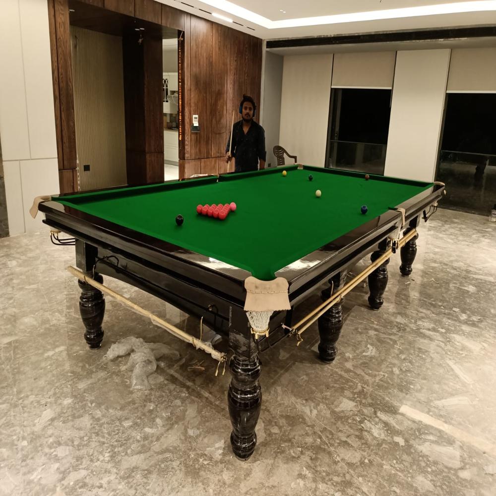 Pool Snooker Table - Cue Length: 57 Inches