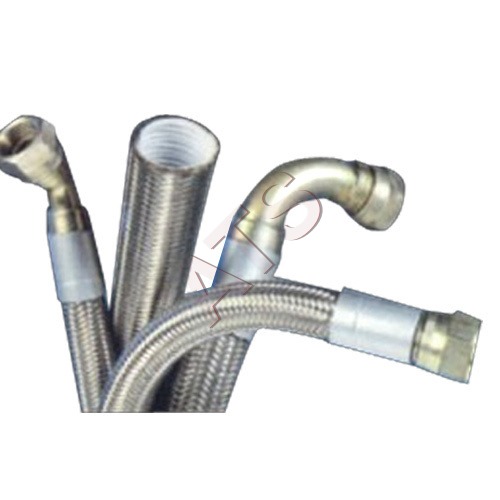 Ptfe Convoluted Flexible Hoses Application: For Industrial & Workshop Use