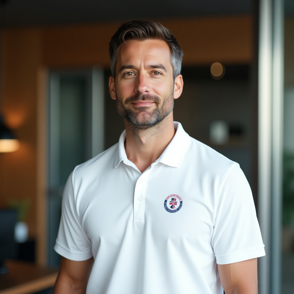 White Promotional Corporate Event Polo T Shirts