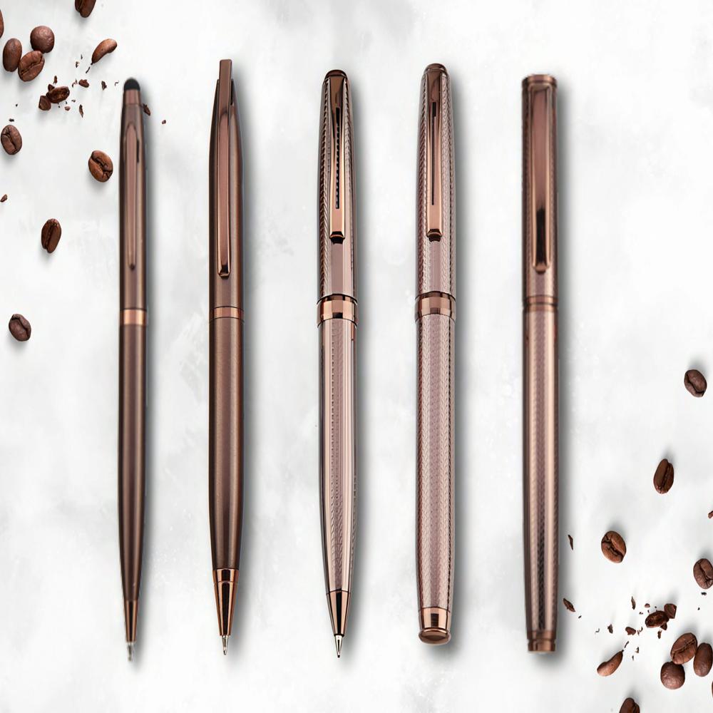 Metap Pen Type 11 - Plastic Medium Barrel Blue, Fine Nib, Textured Grip, Refillable, Snap-on Cap