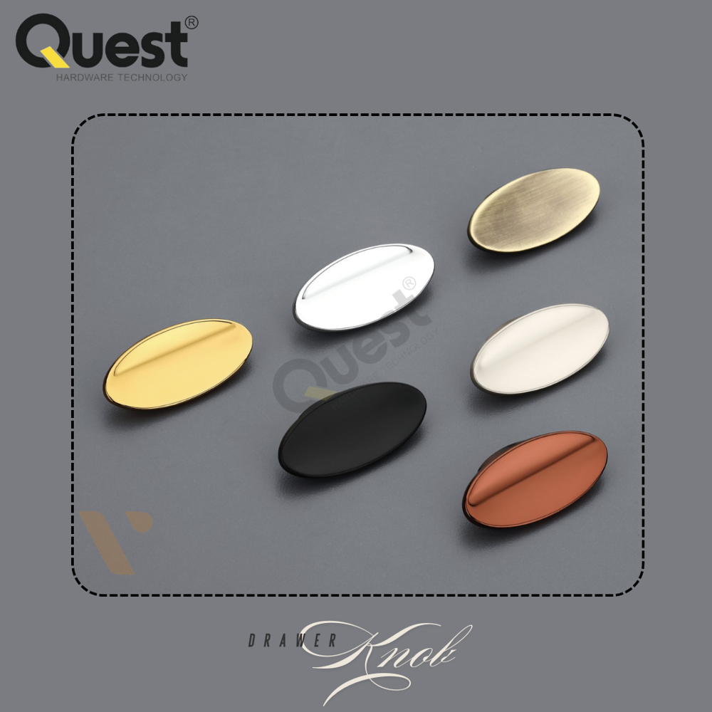 601 Aluminium Cabinet Knob - High-quality Aluminium, Standard Design, Polished Finish | Easy Installation For Stylish Cabinet Fitting