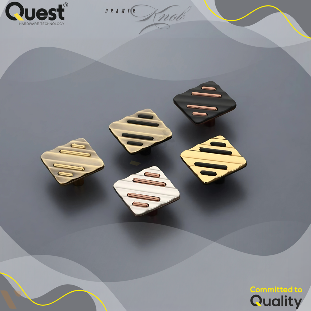 Zinc Cabinet Handle - Color: Brown