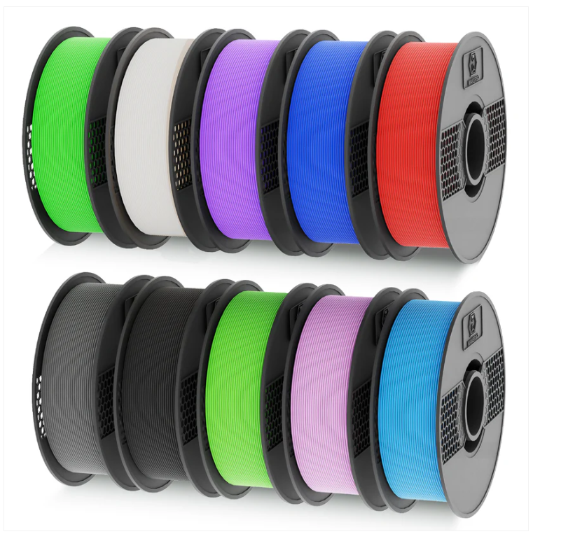 MAKER52 HS PLA+ Filament - 1.75mm High-Strength Premium 3D Printing Material - Clear Glass