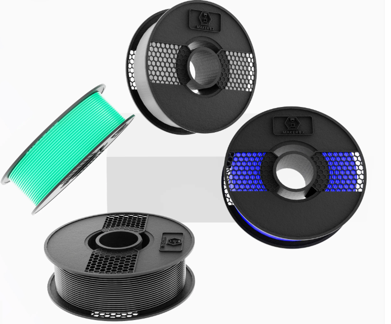 MAKER52 HS PLA+ Filament - 1.75mm High-Strength Premium 3D Printing Material - Clear Glass