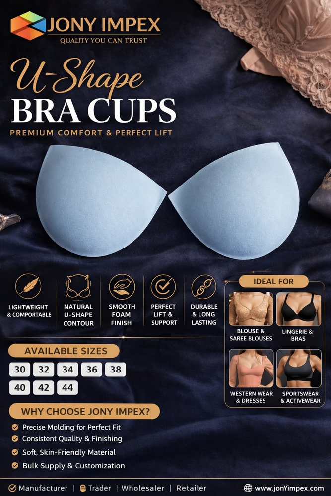 U shape Bra Cups