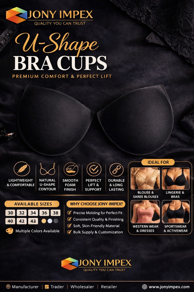 U Shape Bra Cups