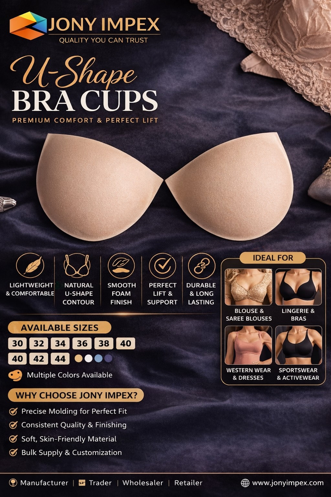 U Shape Bra Cups