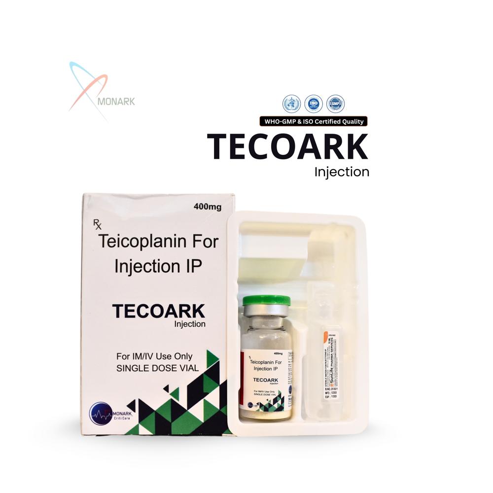 Pcd Pharma For Teicoplanin 400Mg Injection - Color: Off-White To Pale Yellow