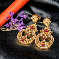 Ladies Silver Ear Tops
