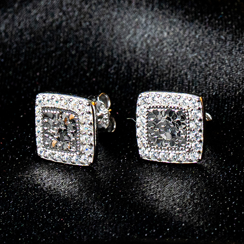 Ladies Silver Utensils Earing