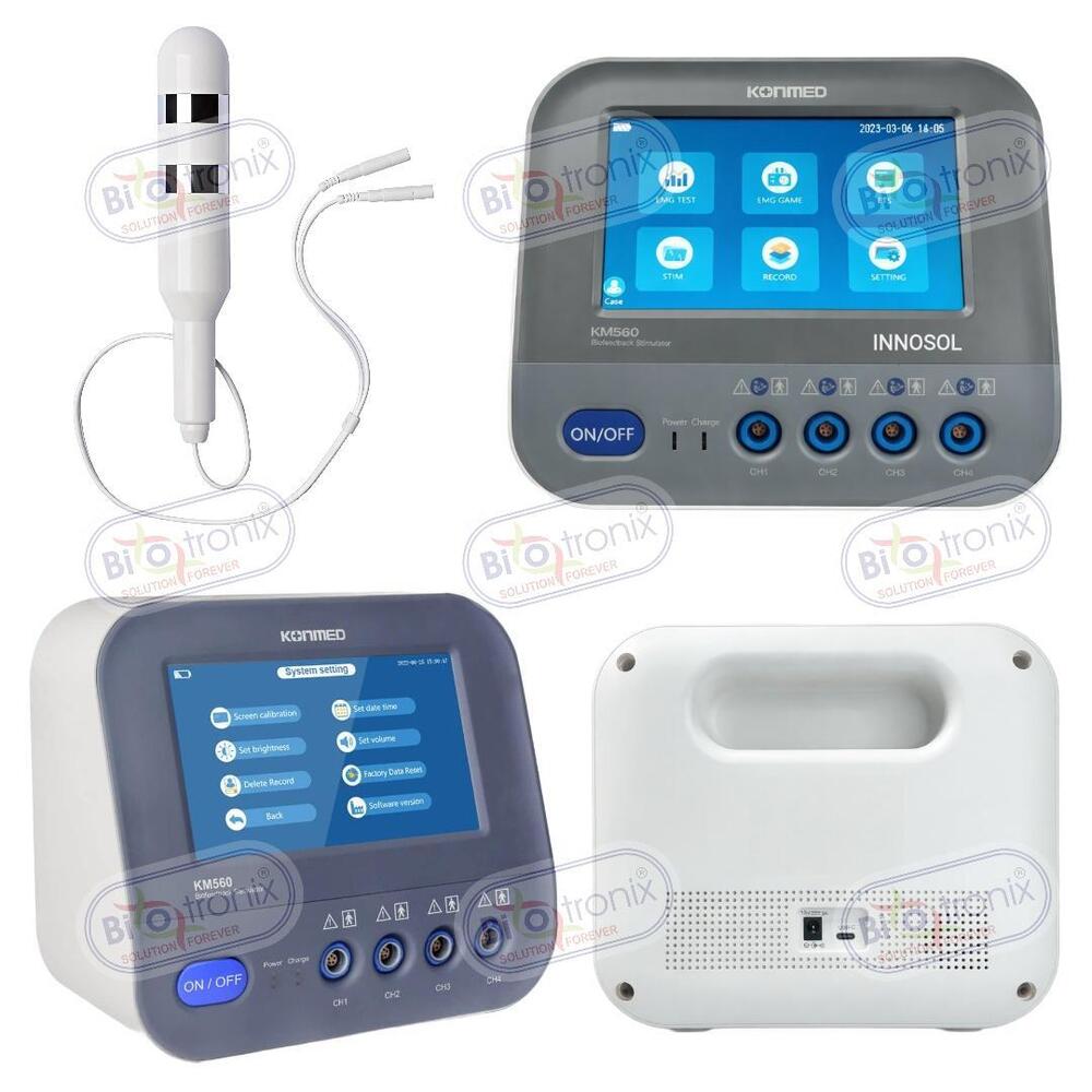 Konmed KM-560 4 Channel EMG Biofeedback Device for Rehab
