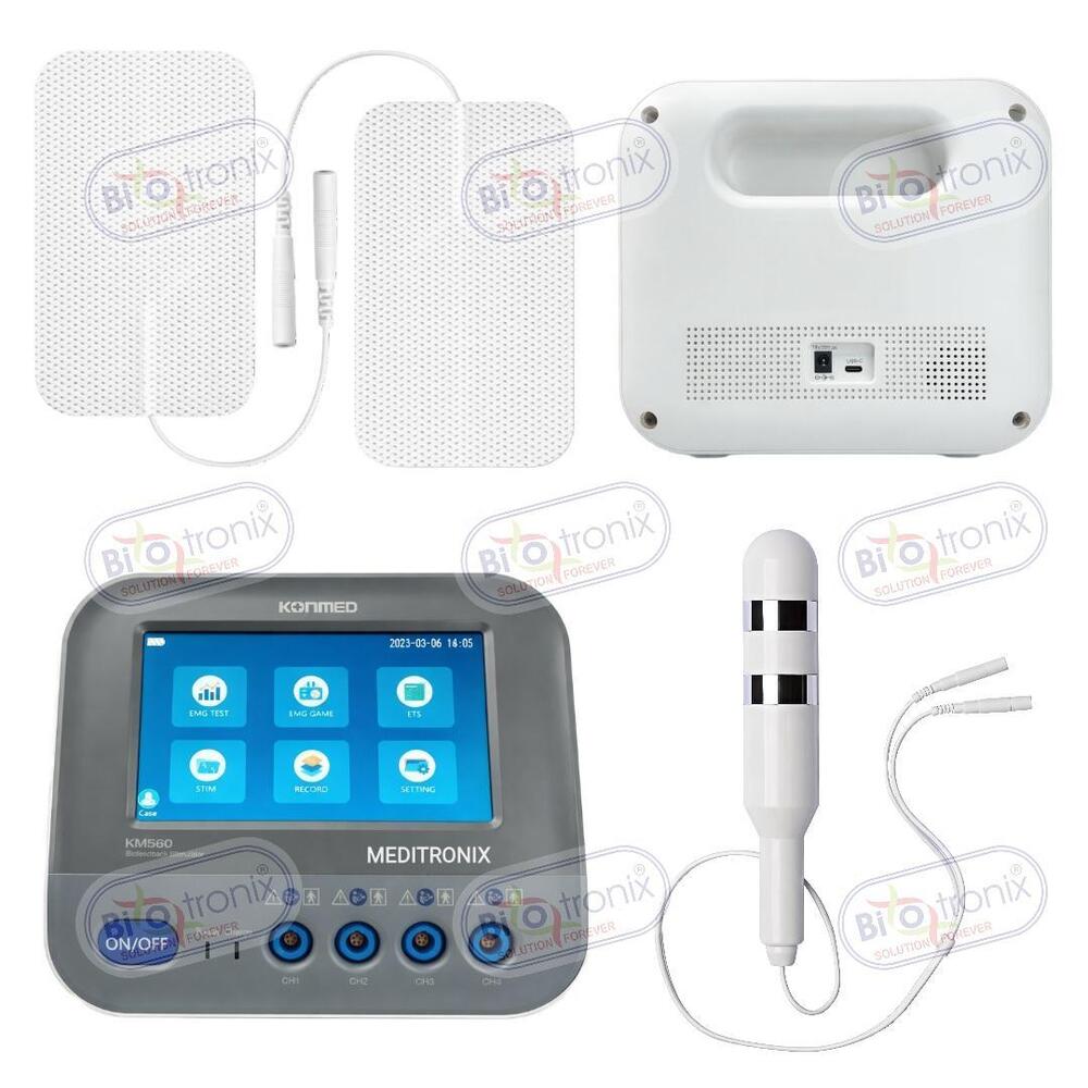 Konmed KM-560 4 Channel EMG Biofeedback Device for Rehab