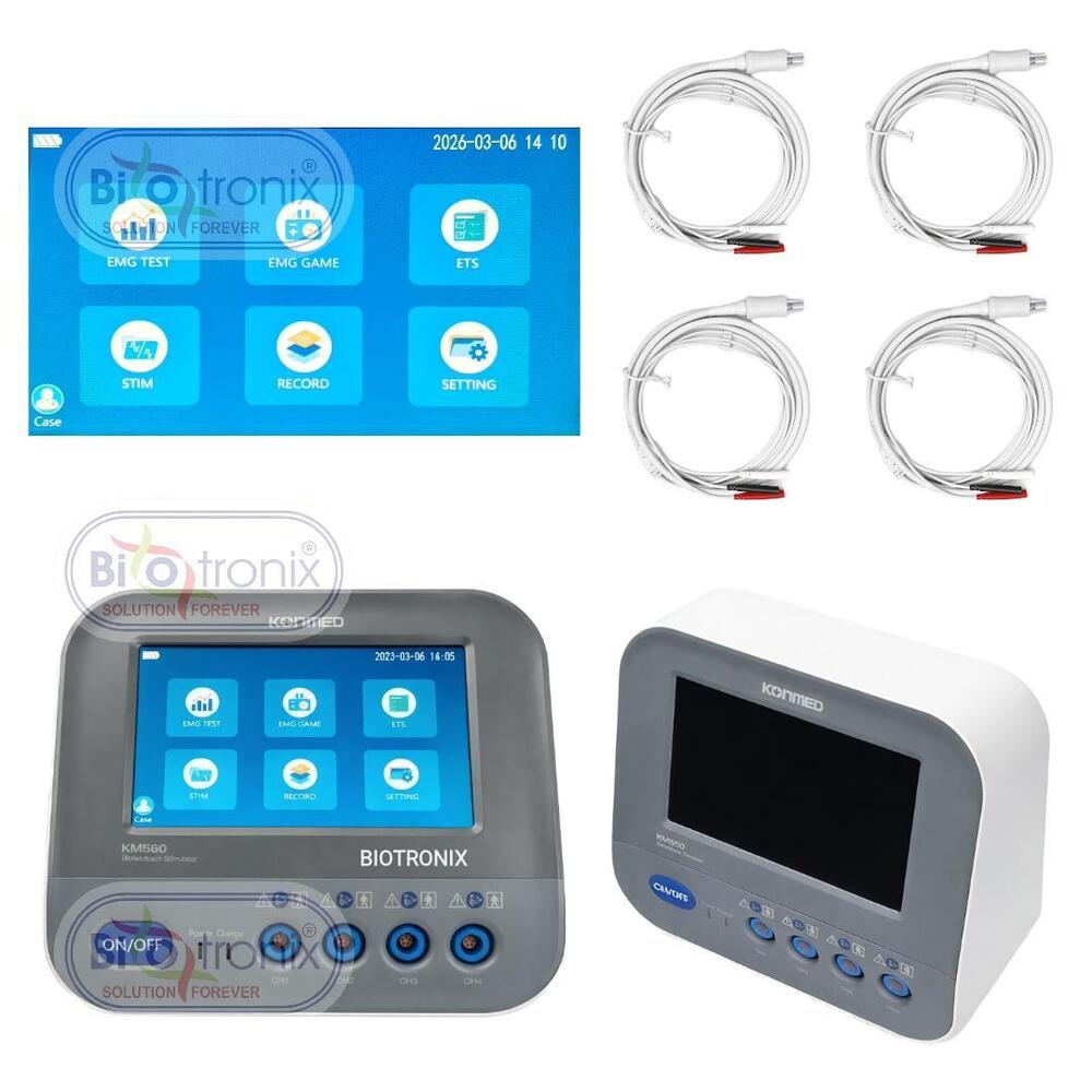 Konmed KM-560 4 Channel Physiotherapy Biofeedback Stimulation