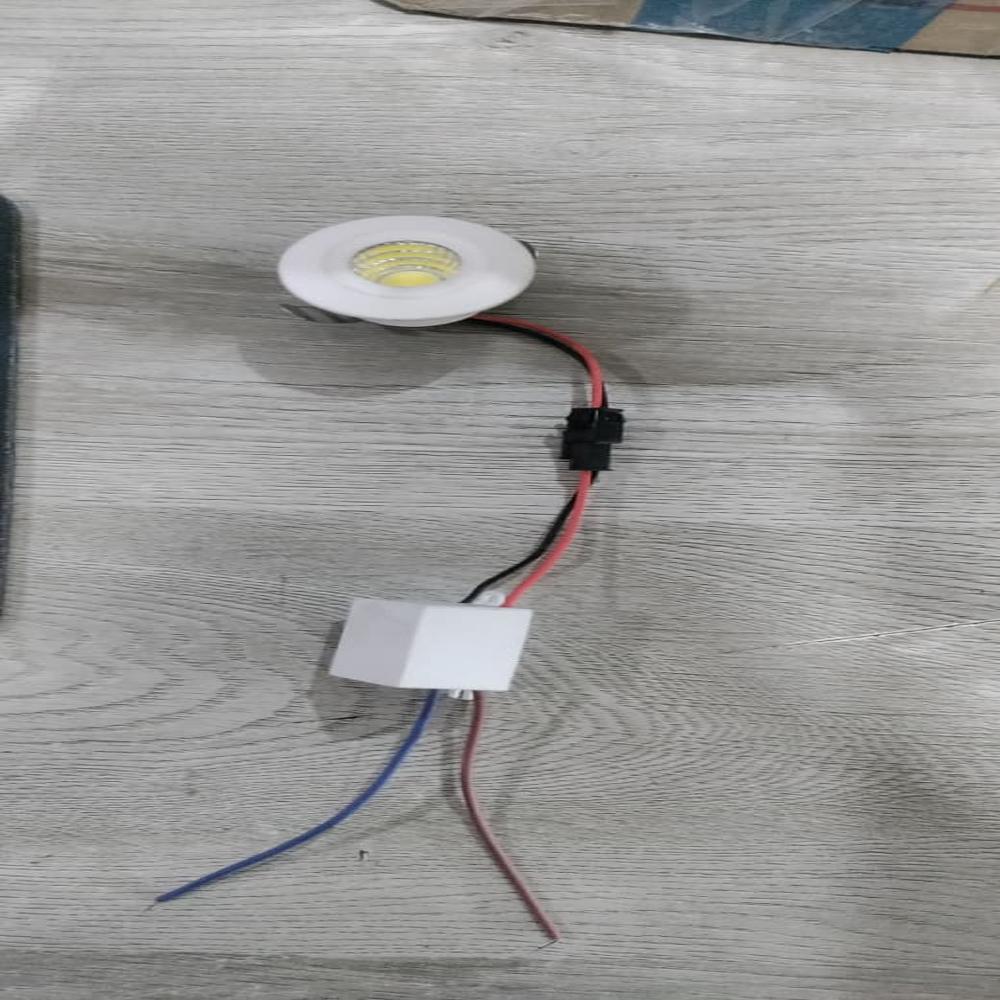 1 W Down Light - Height: 38 Millimeter (Mm)