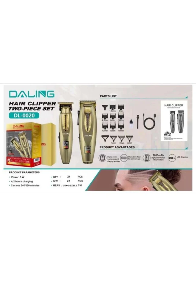 Daling DL-0020 Hair Trimmer & Clipper