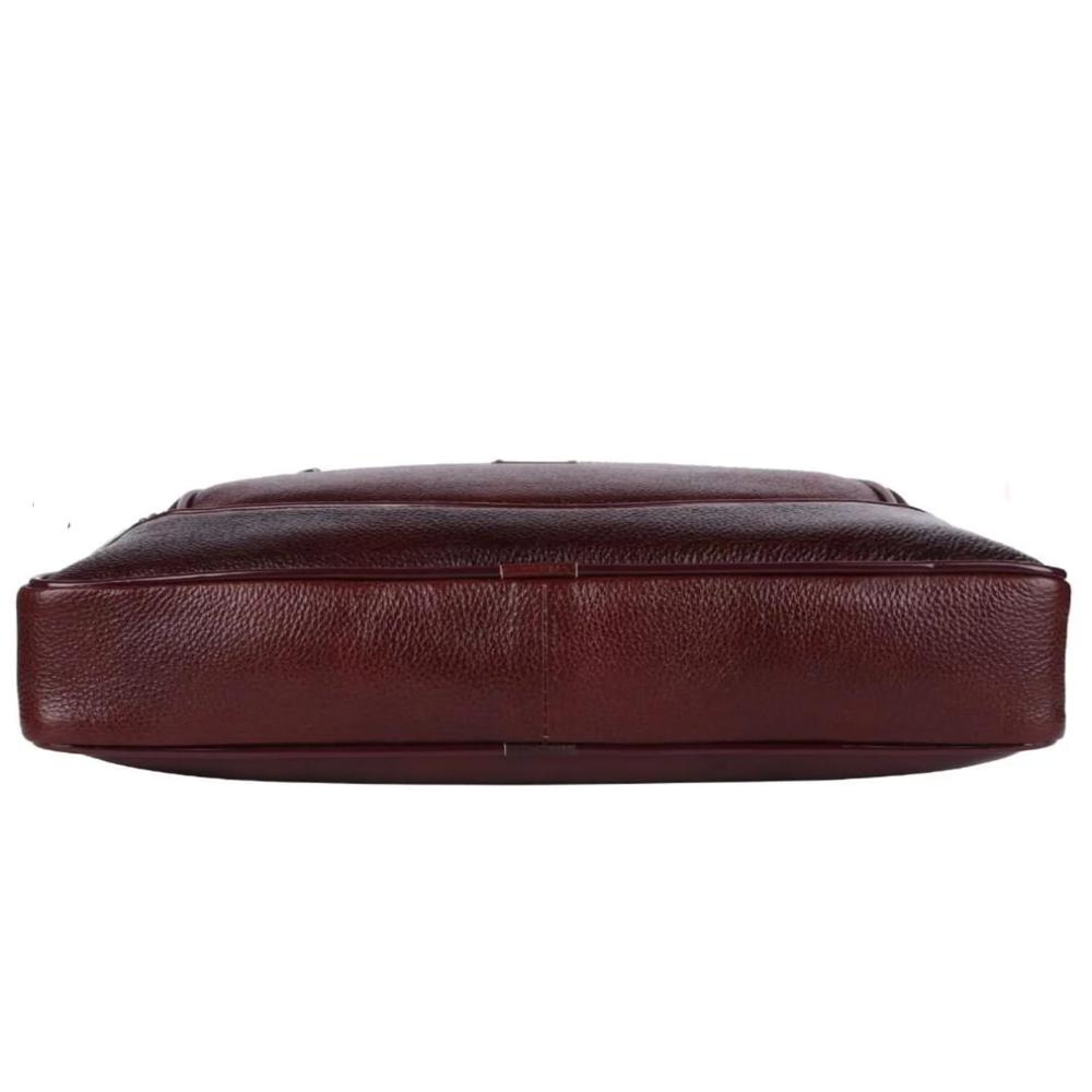Reddish Brown Leather Executive Bag