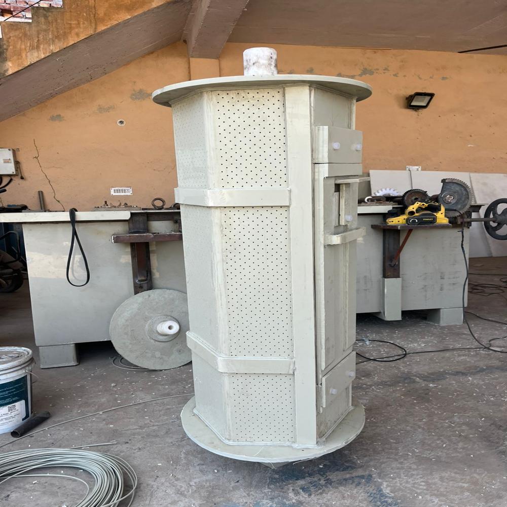 Automatic Plating Barrel - Color: White
