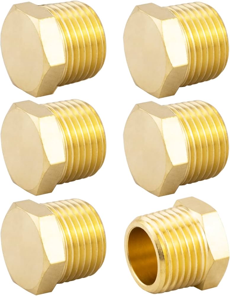 Brass Cap Plug