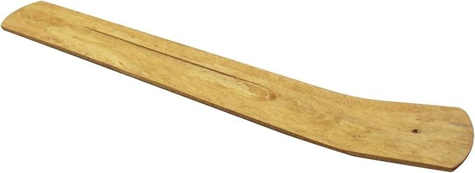 Traditional Wooden Incense Stick Holder with Ash Catcher