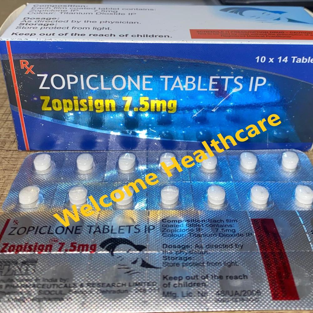Zopiclone 7.5mg Tablet