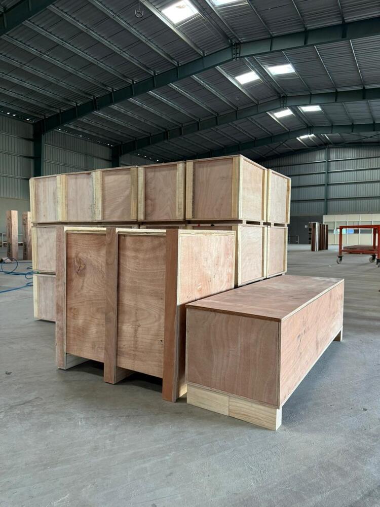 Hard Wood Industrial Wooden Packaging Box