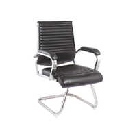 Eezy 225 A Visitor Back Sleek Chair - Mild Steel Frame, 850mm Height, Black | Ergonomic Design, Breathable Mesh, Recyclable Materials