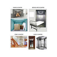 Hydraulic Cage Lift - Mild Steel, Custom Dimensions, 500-3000 Kg Capacity | Anti-skid Platform, Leak-proof Cylinders, Machine Room-less Design