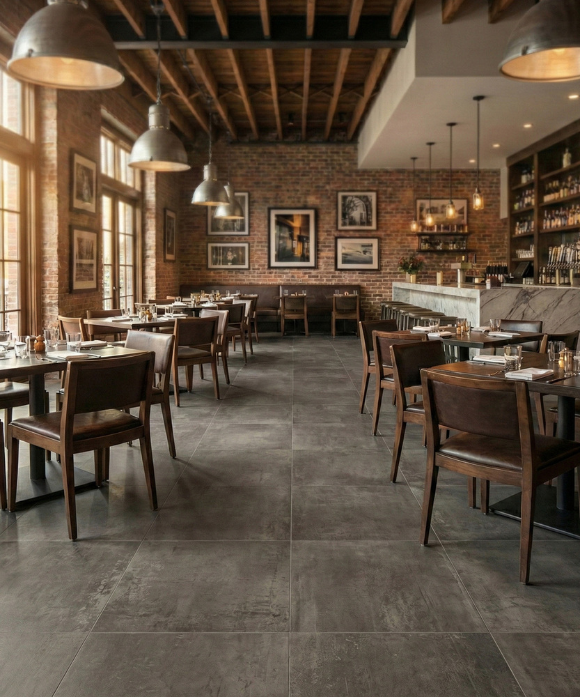 Titanium Cloud Flooring