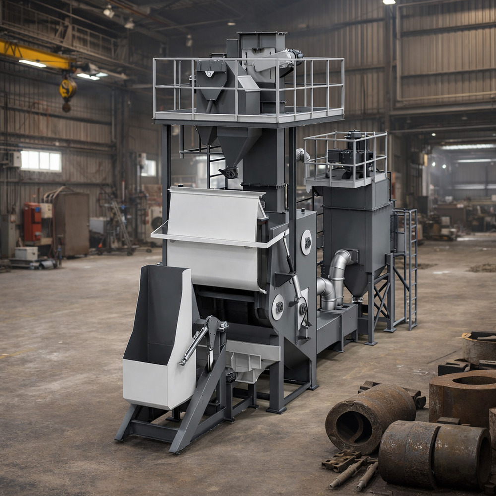 Industrial Tumblast Machine