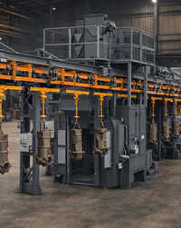 Continuous Monorail Shot Blasting Machine - Accuracy: 2 Mm (work Handling Precision)
